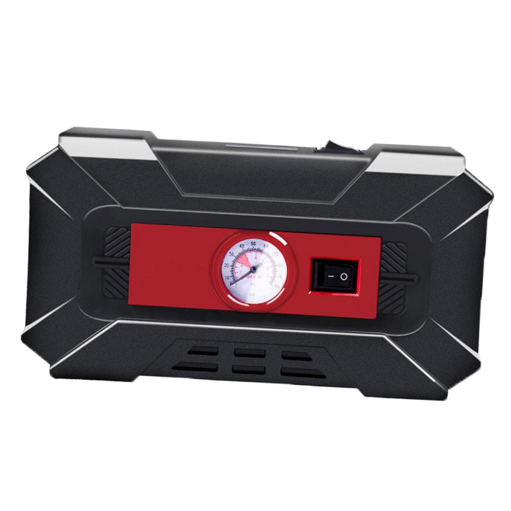 70L/Min. Bandenpomp 150PSI Autoband Pomp Air Compressor Met Meter Guague