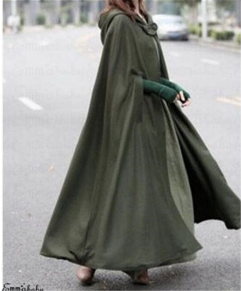 Ladies Warm Poncho Cape Wrap Shawl turtleneck cloak sweater Camel casual Autumn winter streetwear women sweaters pullovers