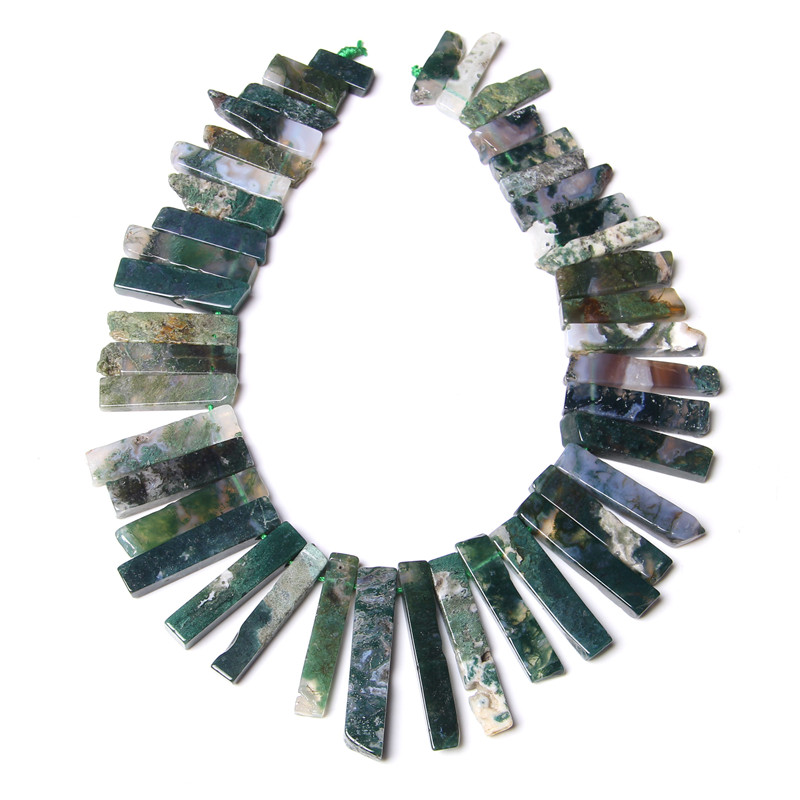 Top percé cristal naturel Quartz lazuli Labradorite minéraux tranche pointe perles coupe cristal bâton pendentifs fabrication de bijoux couronne