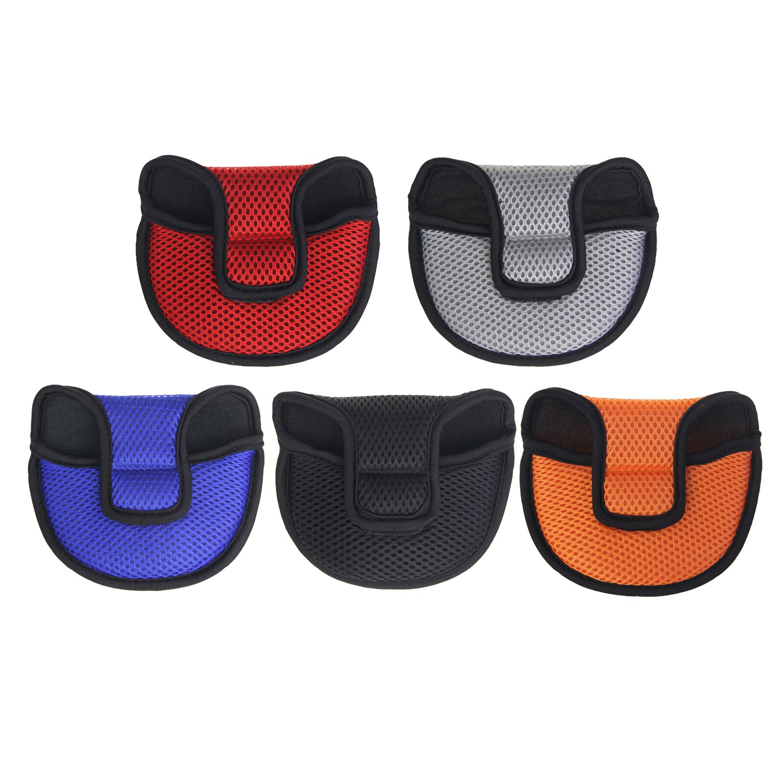 Nylon Golf Mallet Putter Head Cover Protective Headcover Universal Fit