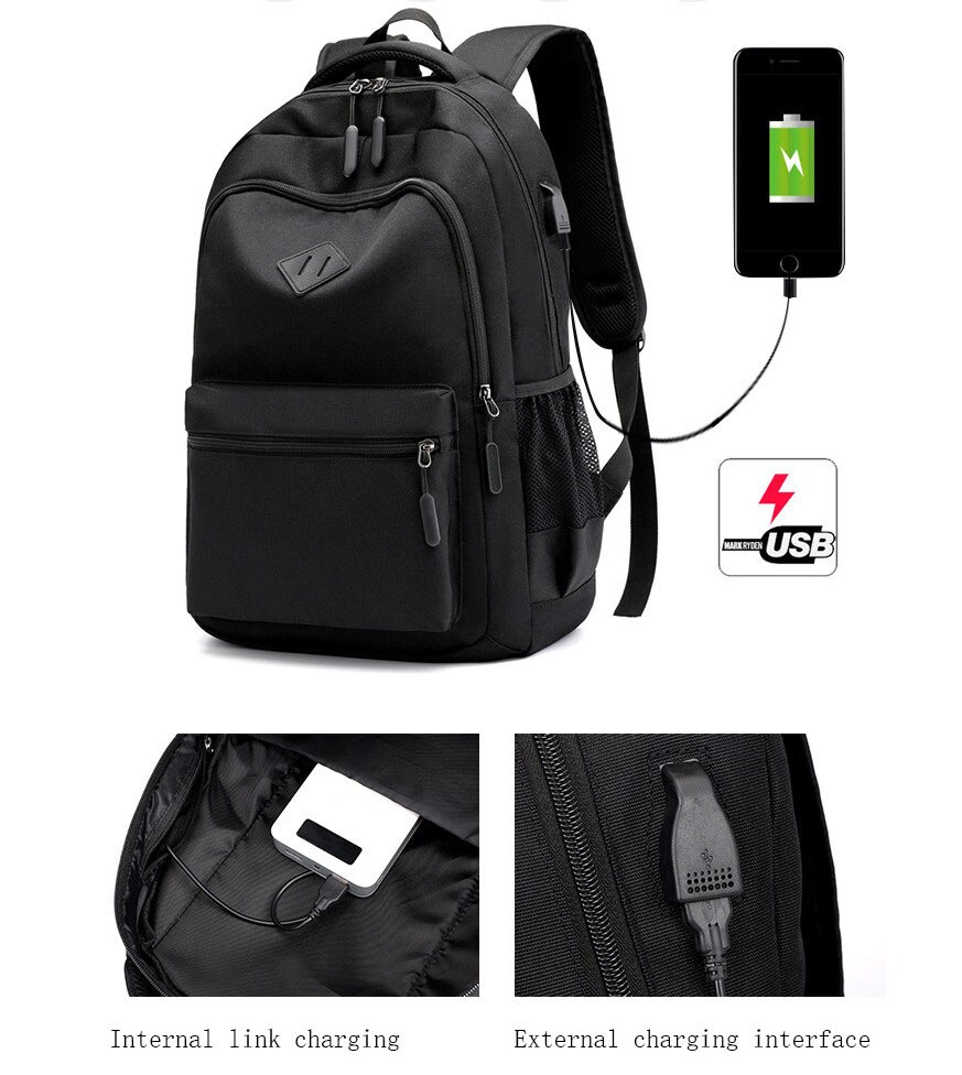 Chuwanglin Casual Unisex Rugzakken Mochila Feminina Mannelijke Laptop Rugzak Opladen Rugzak Mannen En Vrouwen Schooltassen A6219