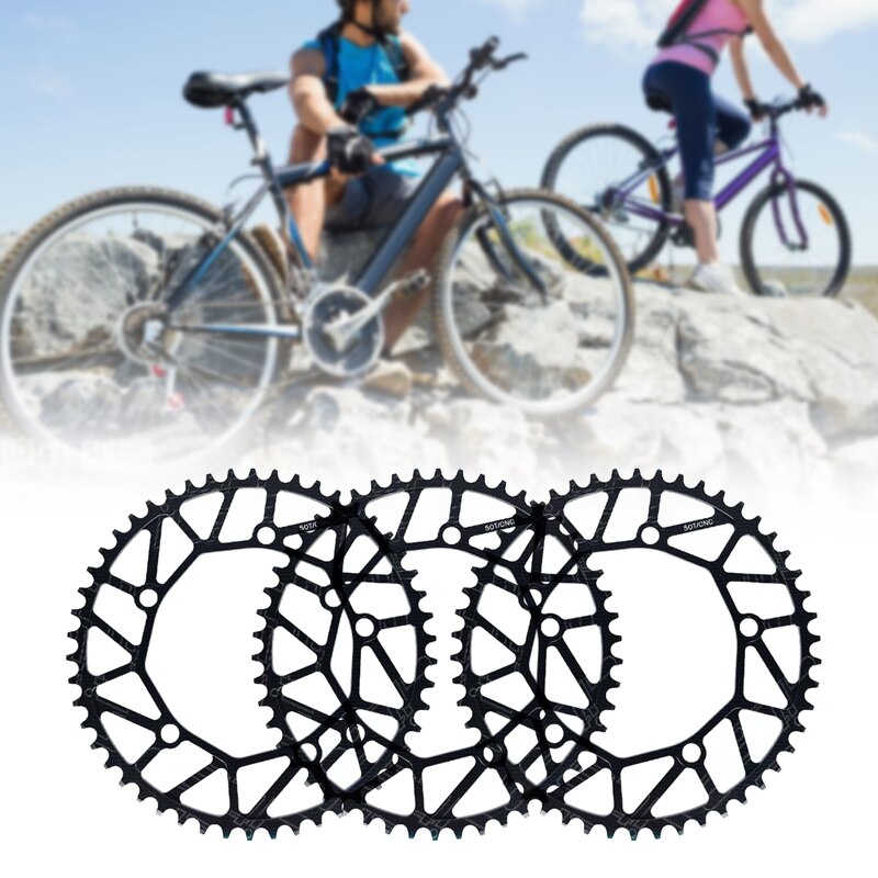 Cykelkedja hjul aluminiumlegering material 50t/52t/54t/56t/58t ulti-lätt edf 88
