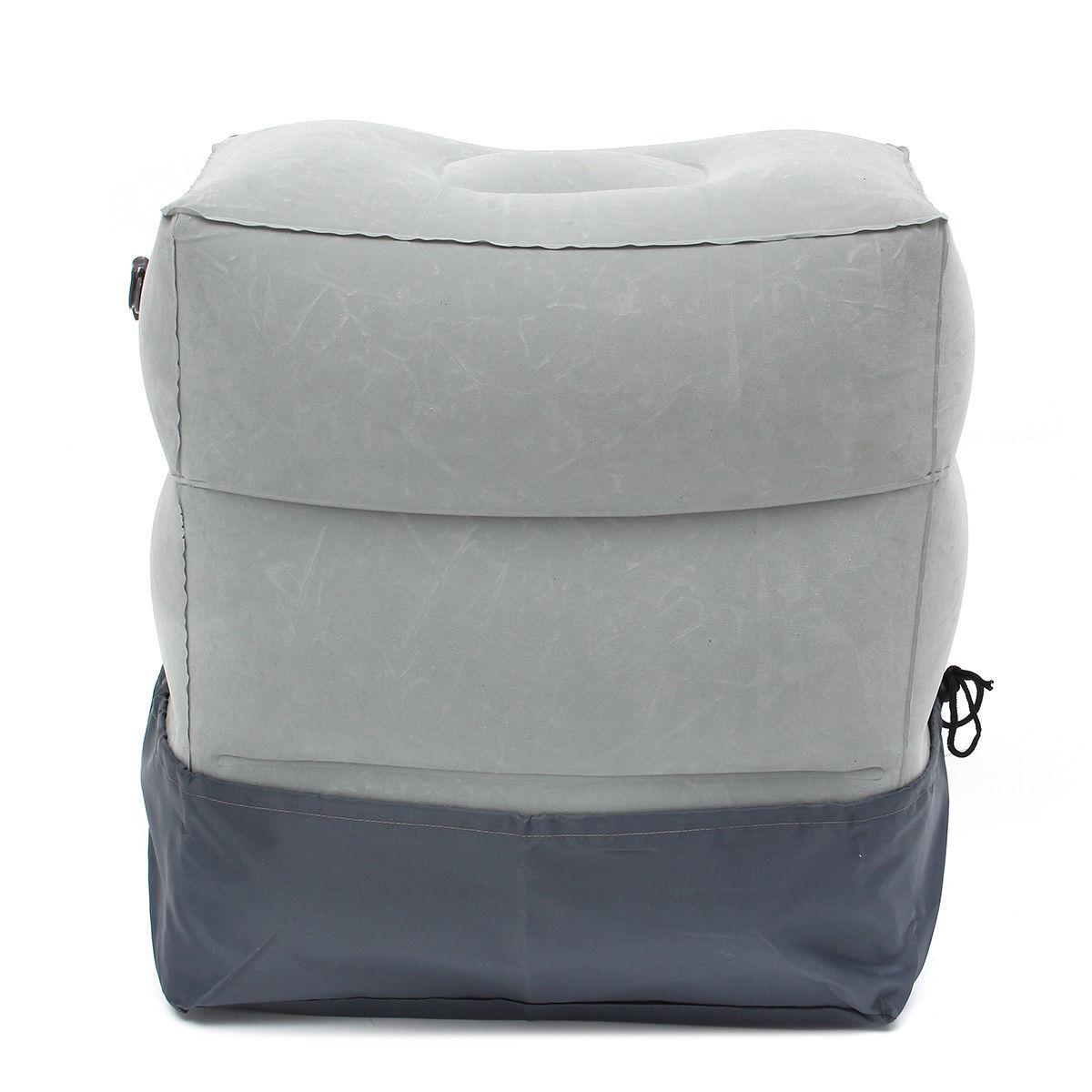 5 Nuttig Opblaasbare Draagbare Reizen Voetsteun Kussen Vliegtuig Trein Kids Bed Voetsteun Pad8