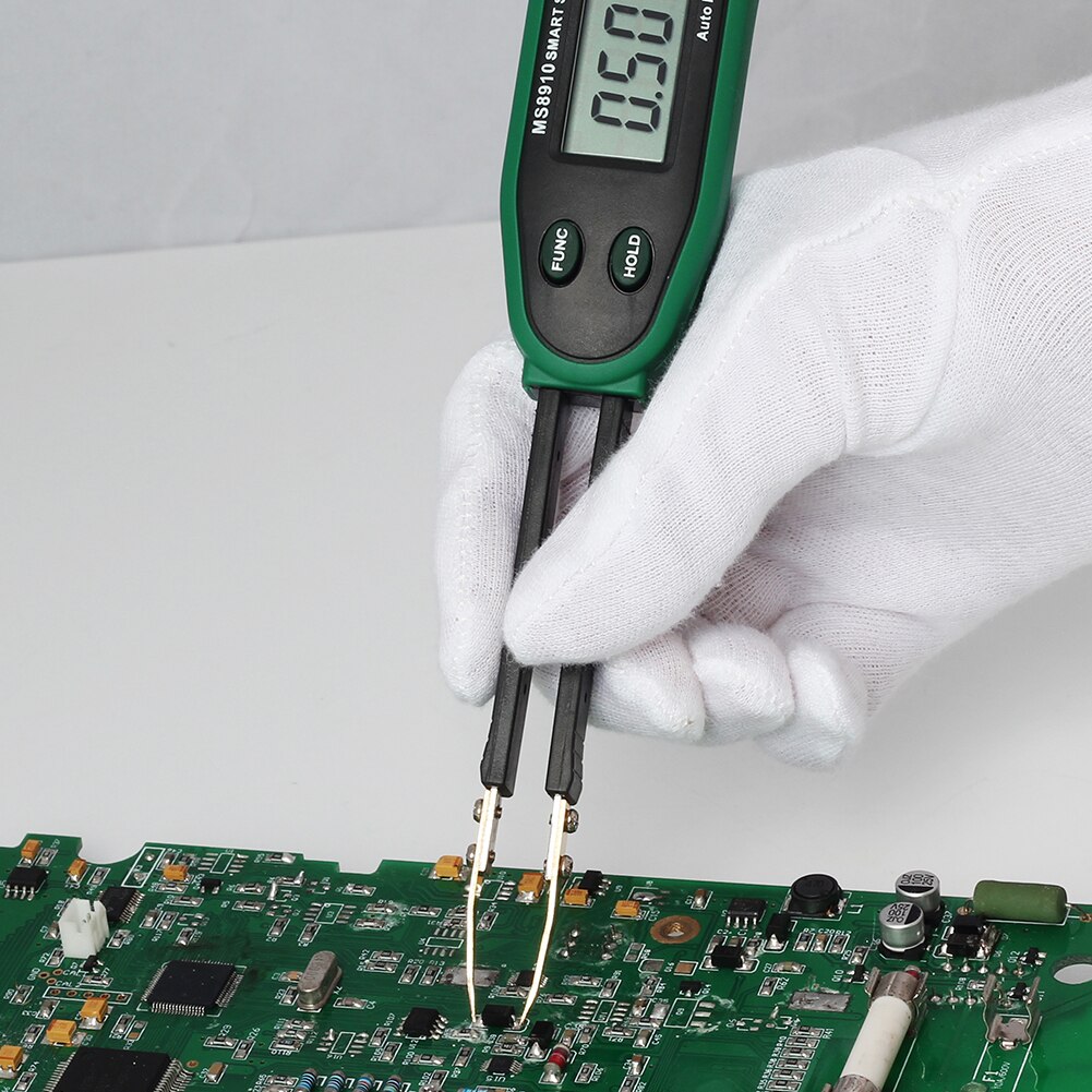 Automatic SMD Test Electrical Instruments Portable Measuring Tools Handheld Industrial Resistance Capacity Meter Battery Powered