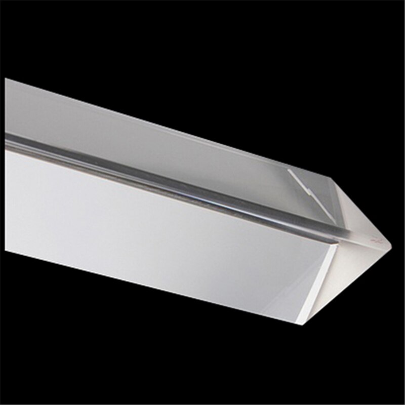 6 " optisch glas drievoudig driehoekig prisma natuurkunde onderwijs lichtspectrum 15cm