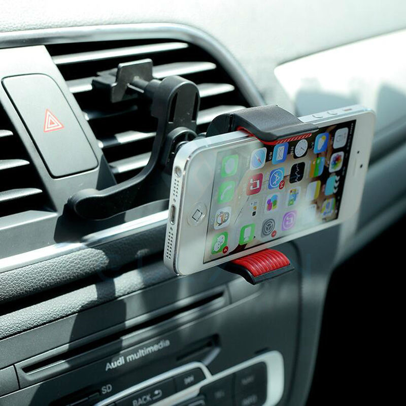 Universal Car Air Vent Cell Phone Holder In Car Mount For Iphone 6 7 8 Plus Mobile Phones GPS Accessories Stand Holders