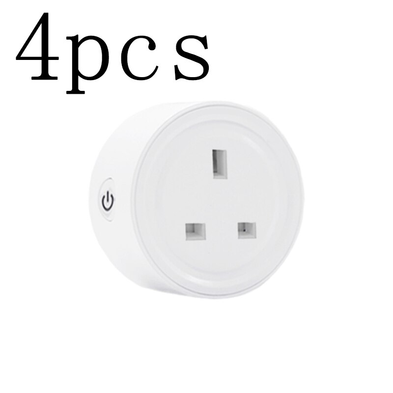 Zigbee Smart Power Strip UK US Outlets Smart Plug Timing App Voice Control Work With Alexa EWeLink Smart Home Set: UK 4pcs