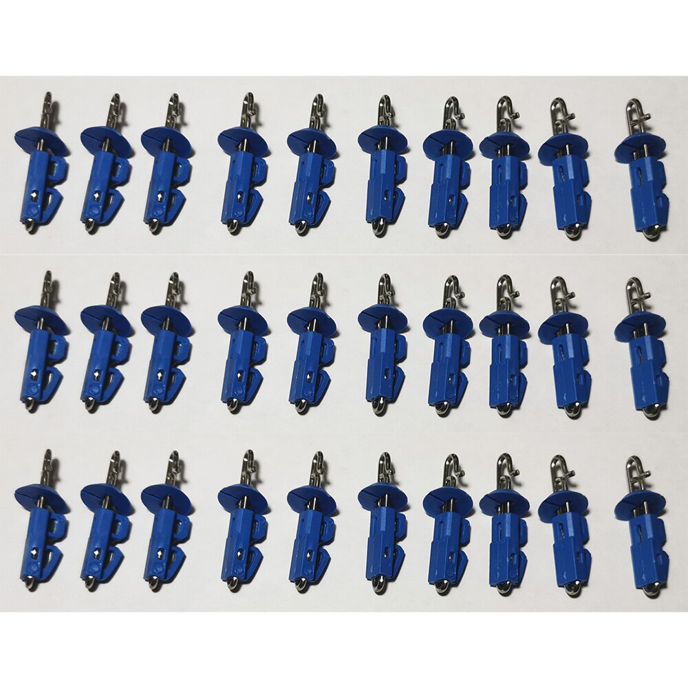 hook release splash down sea fishing bait Clips: 30pcs