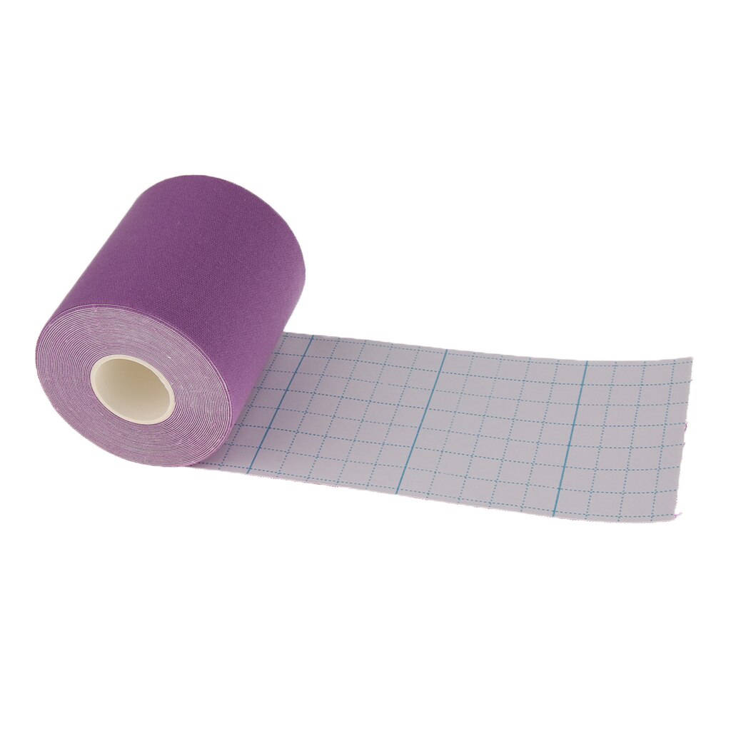 Kinesiology Tape, Waterproof Physio Tape for Pain Release, Muscle and Joints Support 3 Inch x 16 Foot: Purple