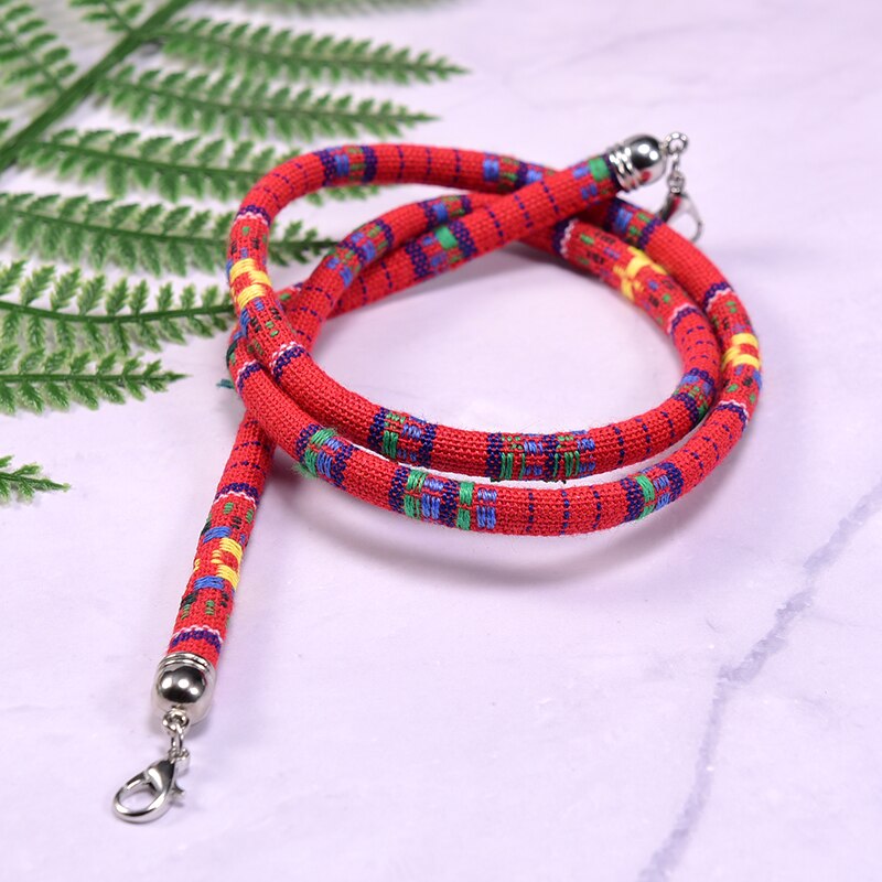 Ethnische Schnur Kette auf den Hals für Frauen Bohemian Hang Masken String Lanyard Sonnenbrillen Männer der Cuelga Mascarillas 65cm: 10