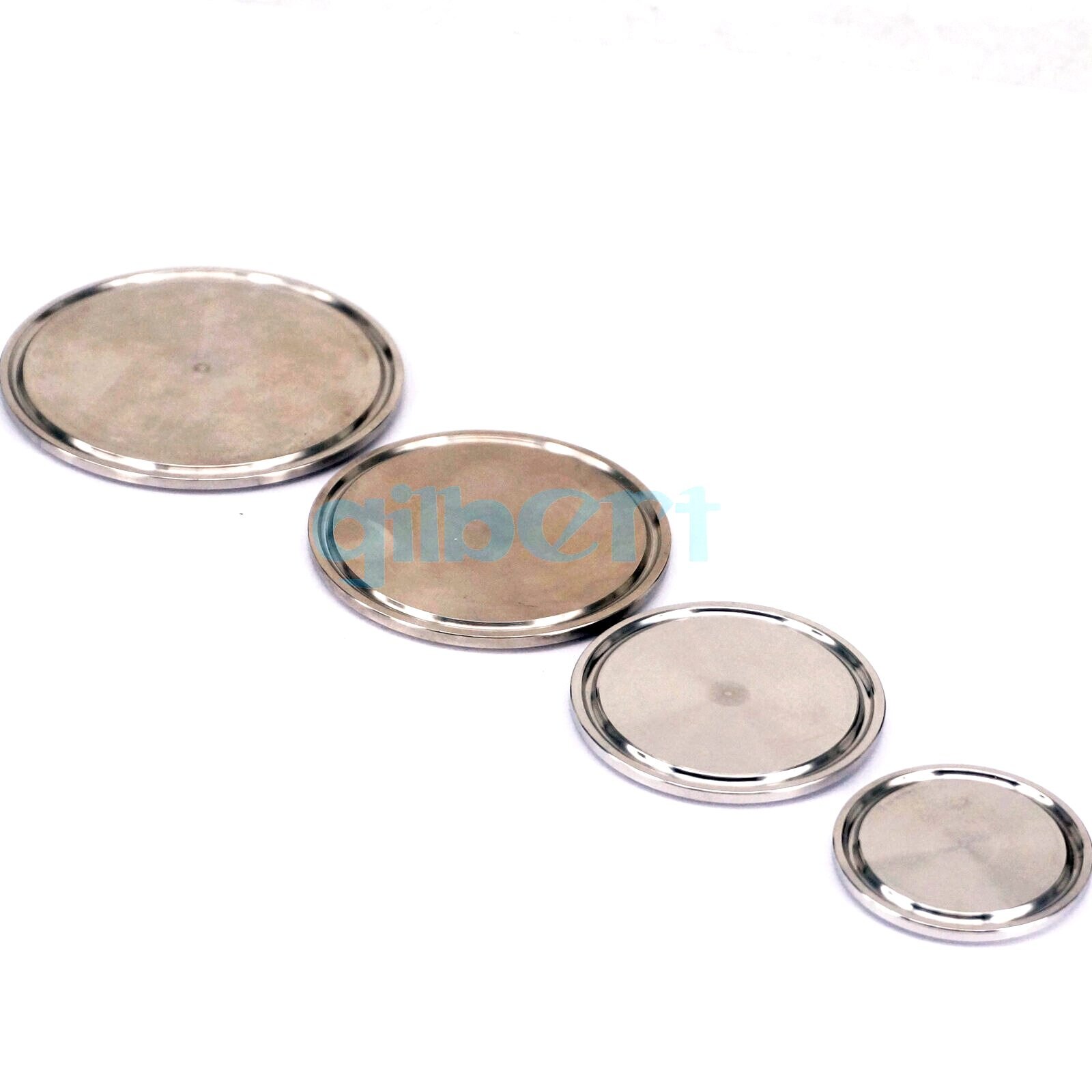 Tri Clamp 1/2" 1.5" 2" 2.5" 3" 3.5" 4" Ferrule O/D 25-219mm 304 Stainless Steel Sanitary End Cap Fitting Homebrew Brew