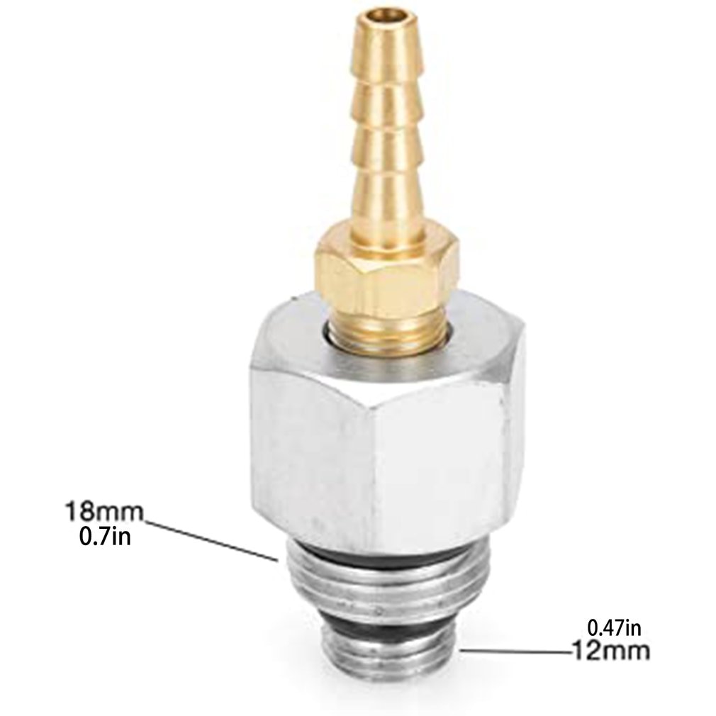 Exhaust Pressure Tester Exhaust Back Pressure Meter Three-way Catalytic Blockage Detection Meter Gauge Adapter