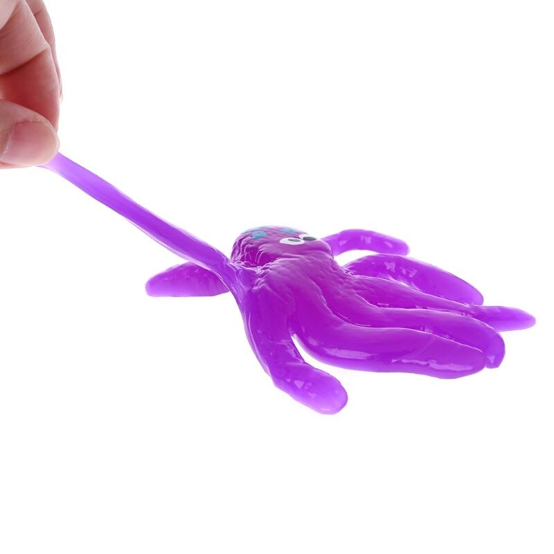 Stress Oceaan Dieren Dolfijn Octopus Schildpad Sticky Knijpen Decompressie Cure Speelgoed F3ME