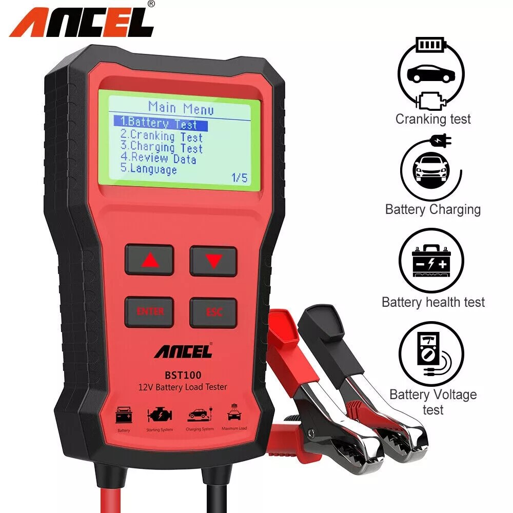ANCEL BST100 Automotive Tester 12 Volt Battery Tes... Grandado