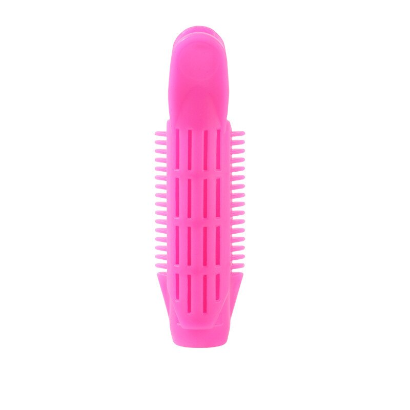 Pinzas para rizador de pelo Natural, accesorios para Estilismo de cabello, pinzas, Roots, permanente, rodillos, raíces, 2 uds.: Rose Red