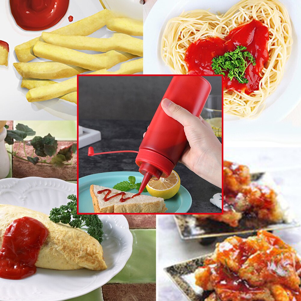 2 Stuks Fles Plastic Restaurant Cruet Keuken Benodigdheden Pompoen Bakken