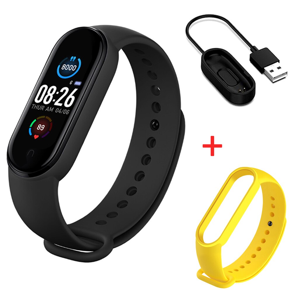 M5 Smart Band Bluetooth Bracelet Sport Smart Watch Fitness Tracker Pedometer Heart Rate Monitor Wristband for Android IOS: 6