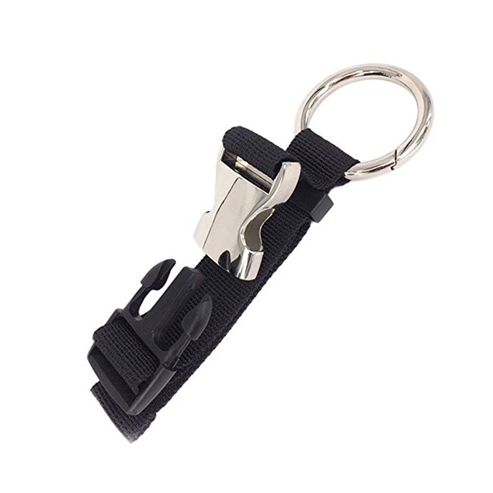Verstelbare Sterke Vaste Riem Draagbare Multifunctionele Hanger Zwart Nylon Elastische Veiligheid Bagage Riem Koffer Anti Verloren Reizen