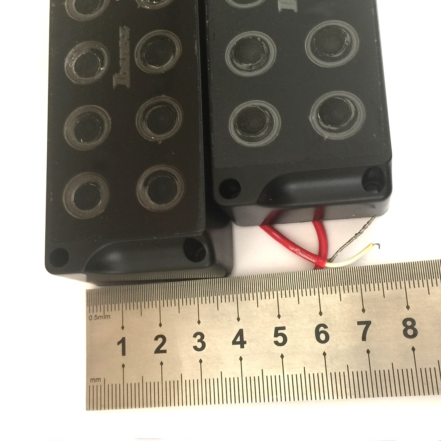 IBz Double Open 5 String Electric Bass Pickups Black