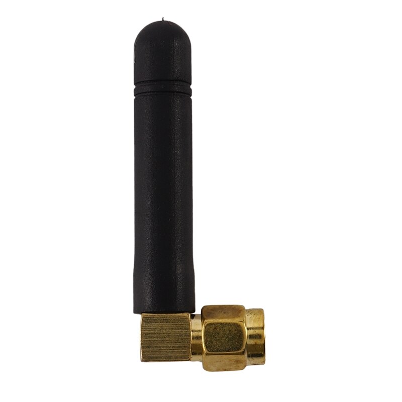 1pc 2.4 ghz antenn 3.5 dbi wifi antenn bluetooth zigbee modul sma hane rätt vinkel prismodem extern antenn