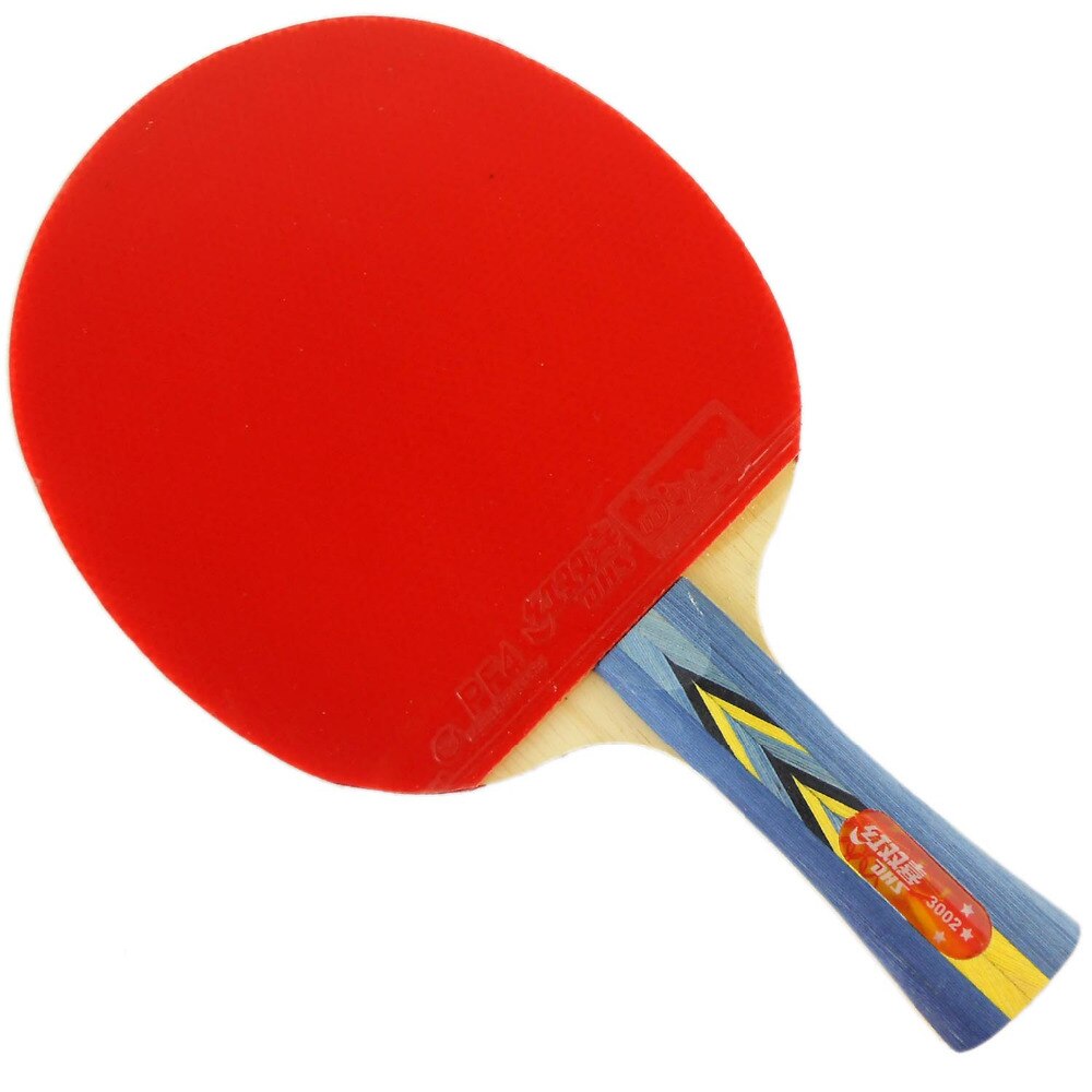 DHS Double Happiness 3002 Long Shakehand FL Table Tennis Racket for Ping Pong Shakehand long handle FL