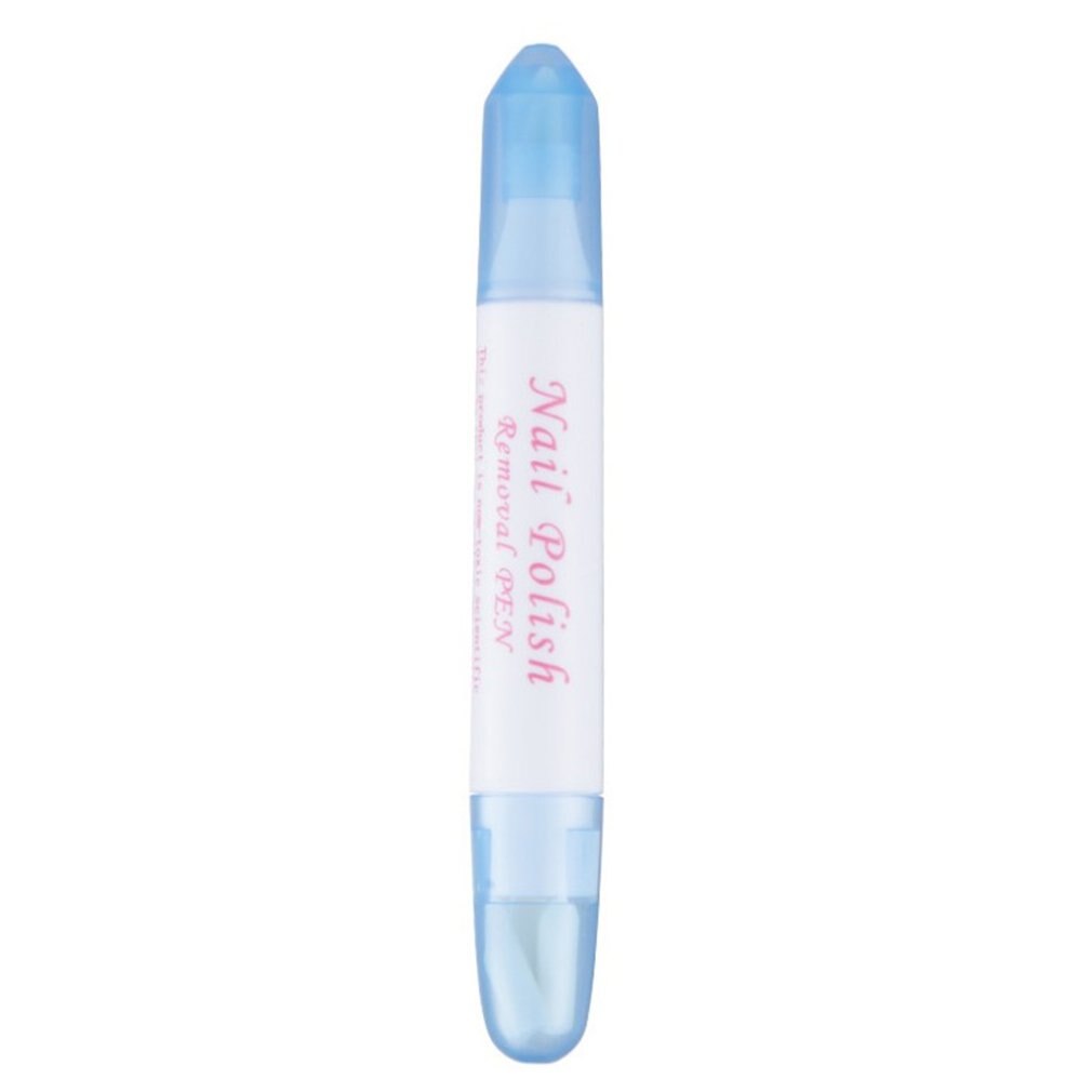 Nail Art Polish Remover Pen Corrector Cleaner Correct Tool Manicure Mistakes Tool Nail Art Equipment: Sky Blue
