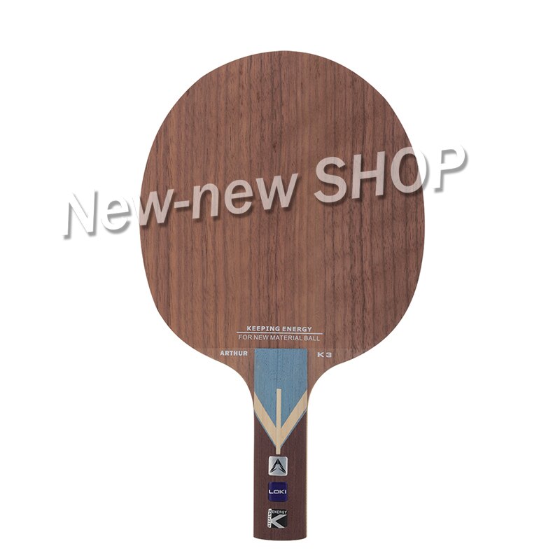 LOKI Arthur K3, pala de tenis de mesa ofensiva, 5 capas, madera de nogal, raqueta de Ping Pong, gran área dulce, raqueta de tenis de mesa