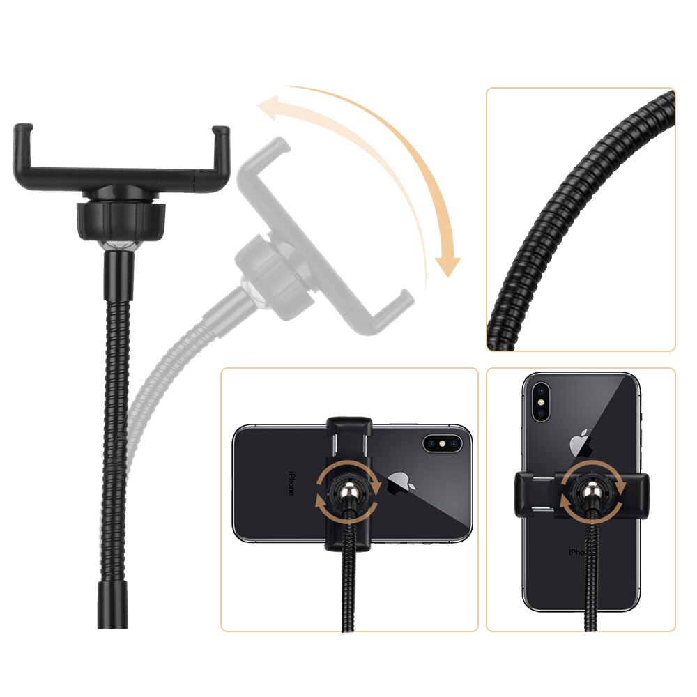 2x LED Selfie Ring Light - 10 Inch - with Stand - for Video Photo Photography Live Stream Makeup