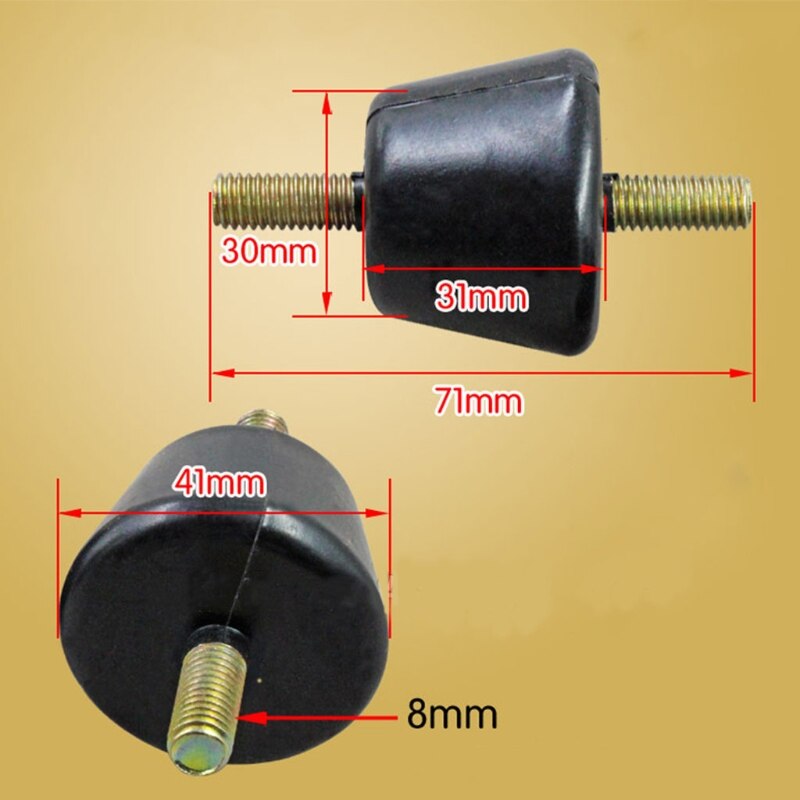 4 Pack Van Air Compressor Airconditioner Vervanging Rubber Voeten 1P / 1.5P / 2P / 3P / 5P