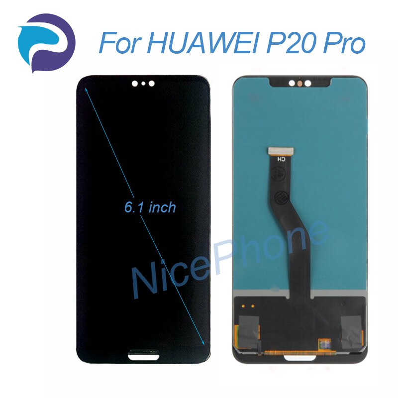 Huawei P20 Pro Lcd-scherm 2240 1080 Touch Digitizer Scherm Vergadering Vervanging CLT-L29C/L29/L09C/L09/AL00/AL01/TL01/AL00L/L04