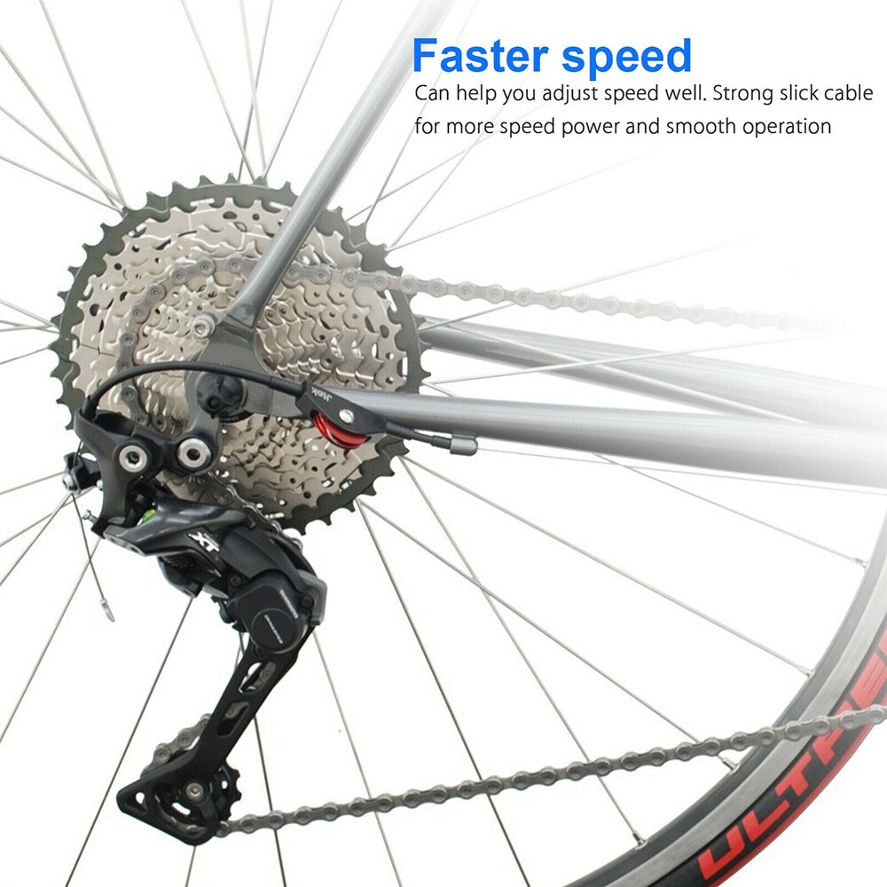 5 10 Pcs 2.1m Bicycle Shift Cables Shifter Derailleur Gear Steel Rear Inner Cable Wire Mountain Road City Bikes cycling parts