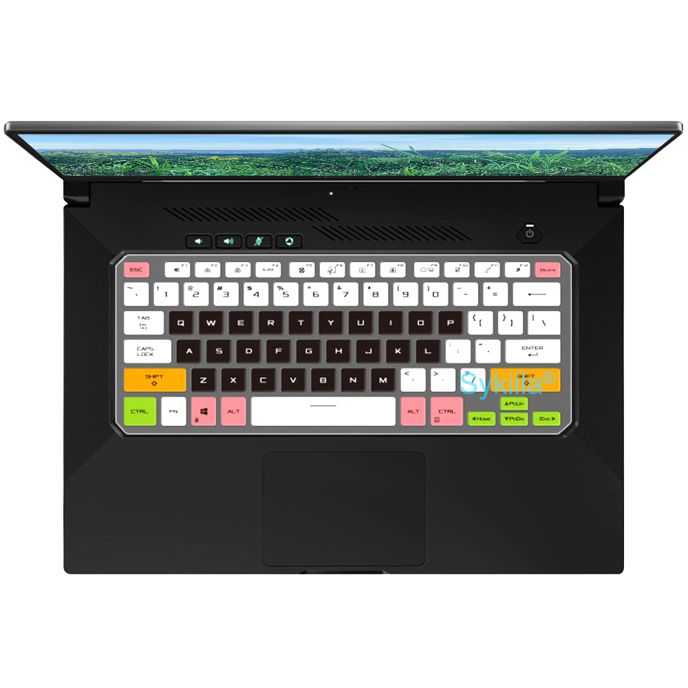 Keyboard Cover for ASUS TUF Gaming A15 A16 A17 Dash F15 F16 F17 FA507 FA607 FX507 FX607 FA707 Silicone Protector Skin Case 15 16