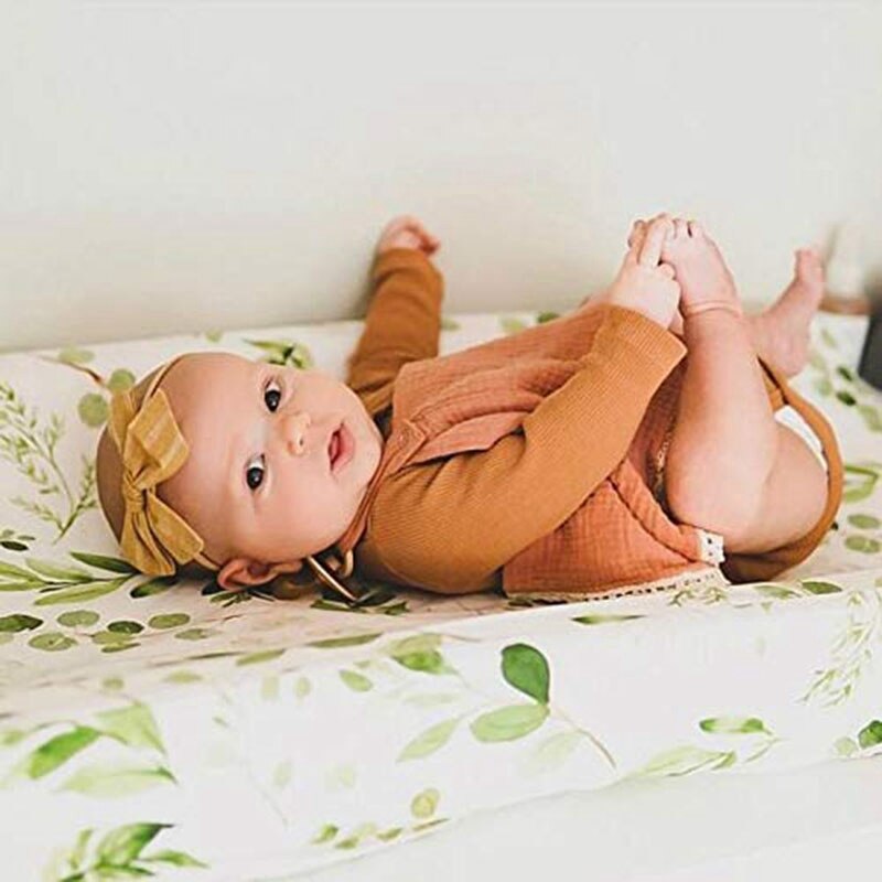 Baby Luier Veranderende Pad Cover Wieg Matras, Infant Elastische Stof Aankleedkussen Cover