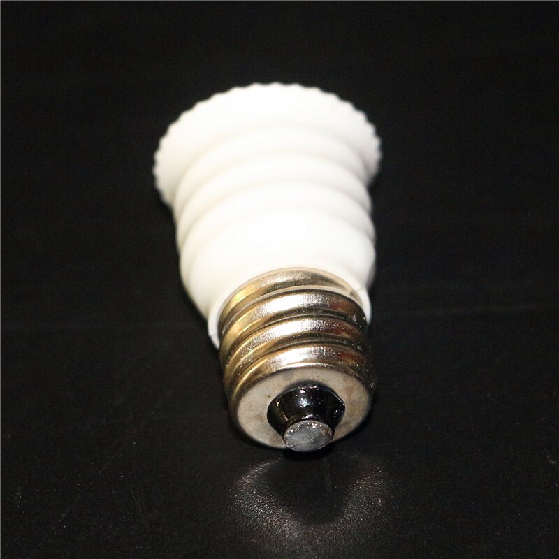 ASMTLED 10 Stks Wit E12 tot E14 Lamp Converter LED Light Holder Lamp Adapter Socket Changer E12-E14 Lampen Adapter