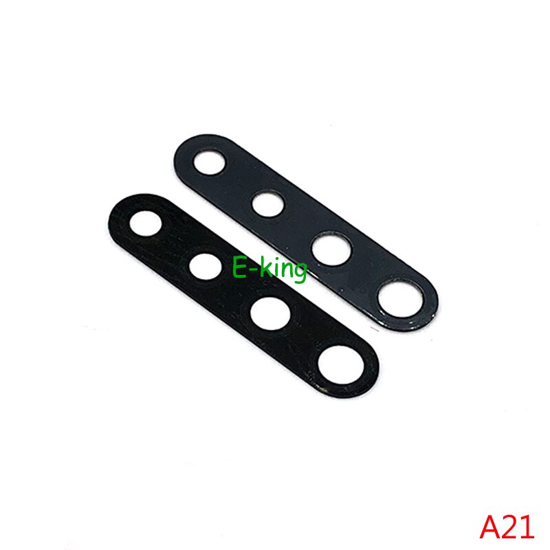 2PCS Rear Back Camera Glass Lens Cover For Samsung Galaxy A21 With Ahesive Sticker Replacement Parts