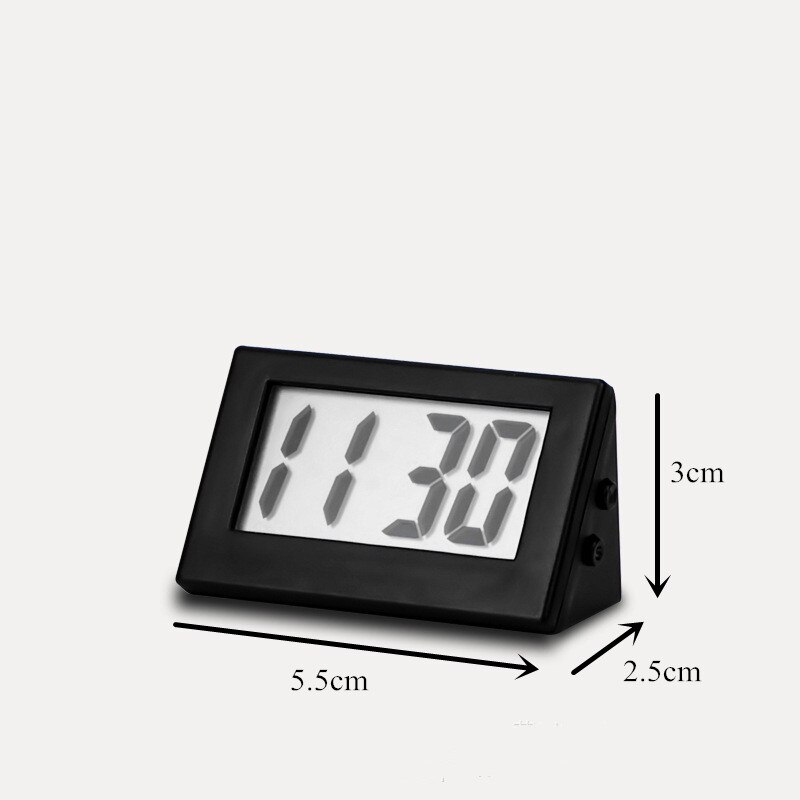 Mini Clock Lcd Digital Table Dashboard Bedroom Simple Small Electronic Watch Portable Watch Student Exam Mute Desktop Clock Mini