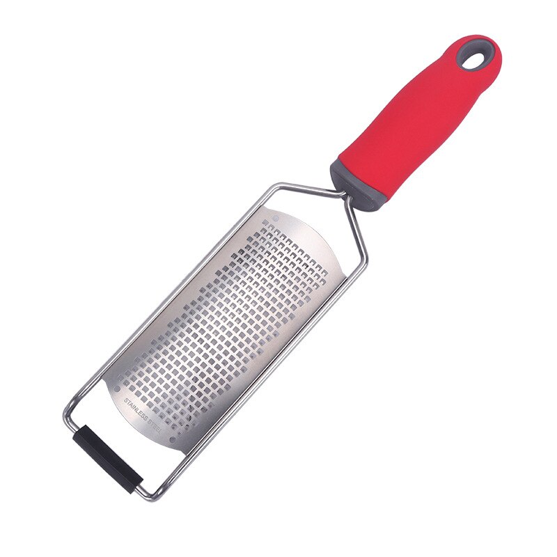 1PCS Kitchen tool multifunctional 304 stainless steel cheese grater Ham and cheese grater: A