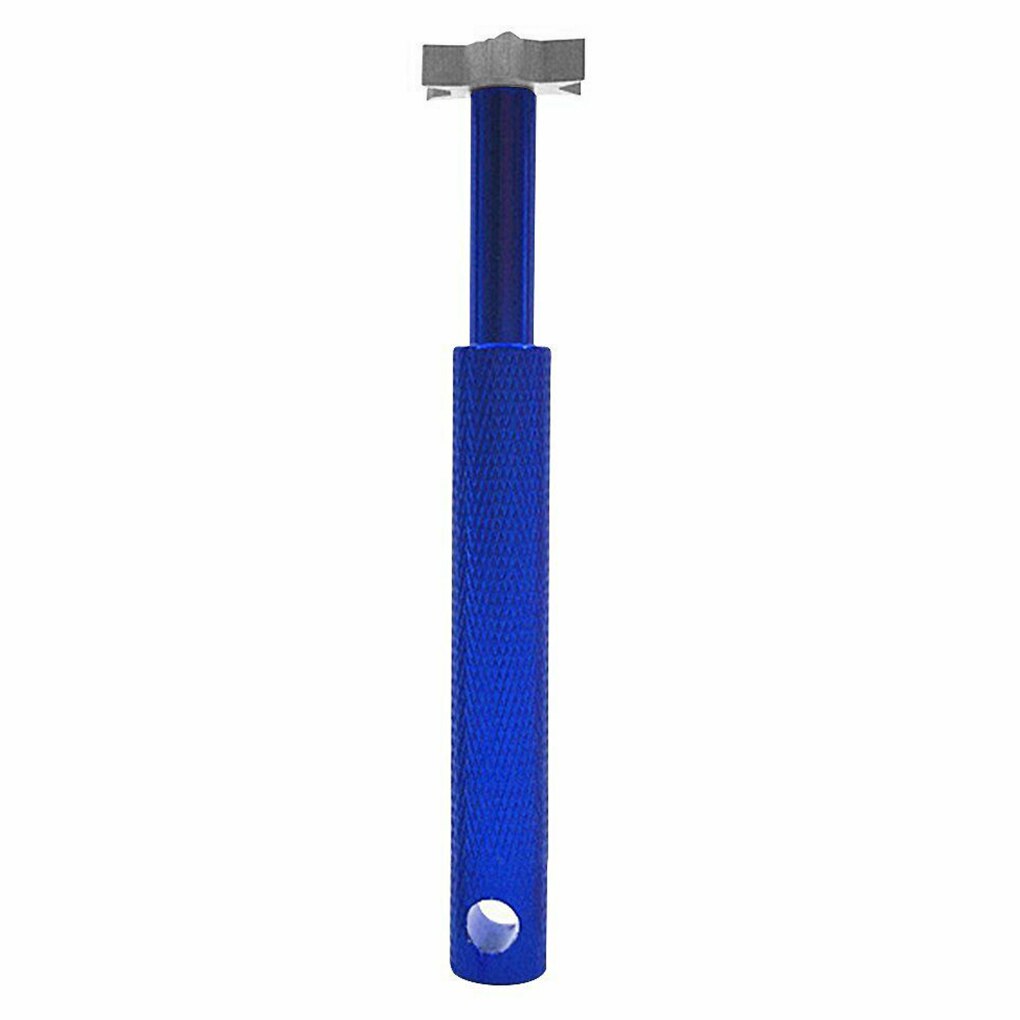 Aiguisoir de rainure de Club de Golf 6 têtes, aiguisage de cales de Golf Portable, outil de nettoyage de rainure en acier: E