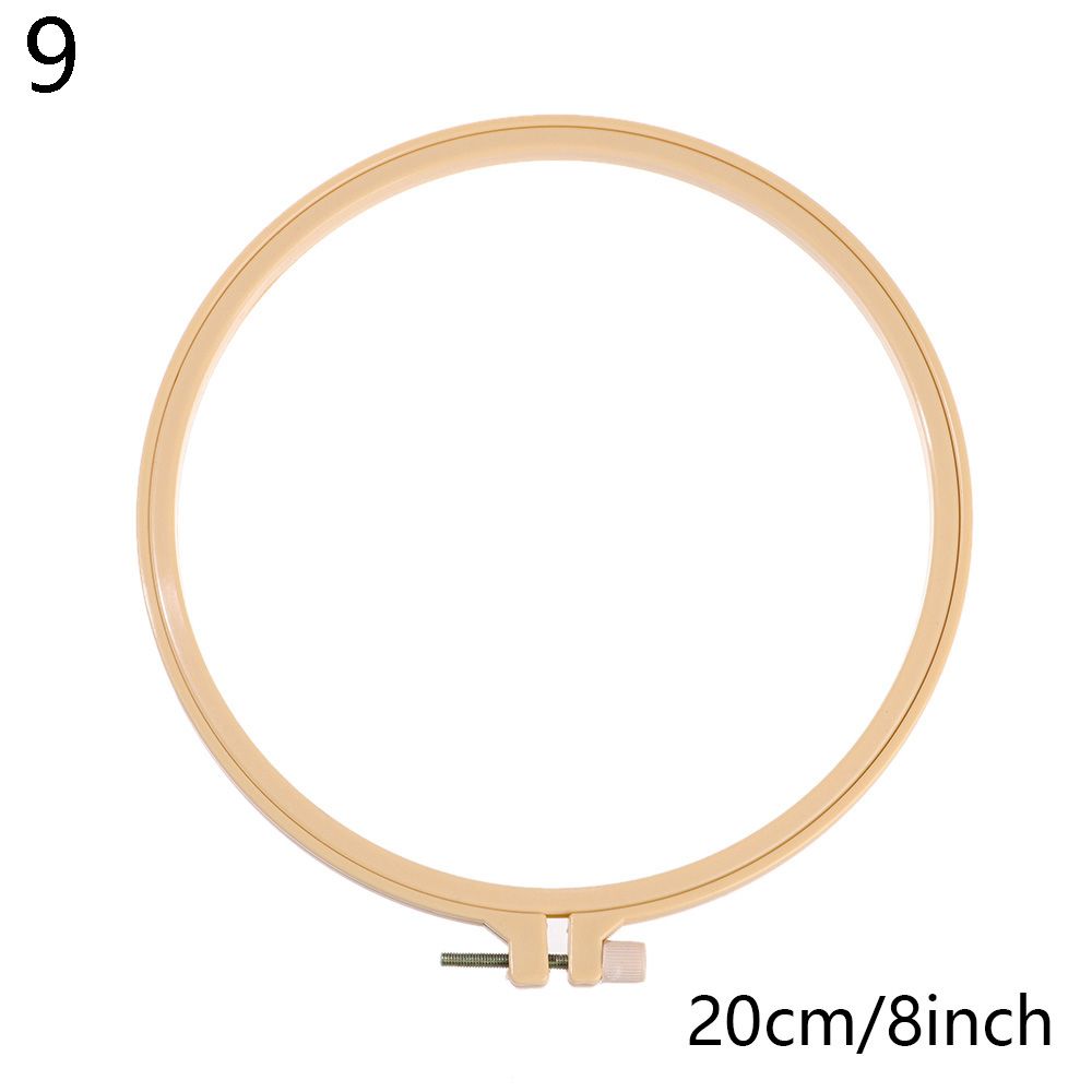 Embroidery Hoop Cross Stitch Needlework Handmade Sewing Flower Pattern Printed Embroidery Kit DIY Art Craft Painting Home: 9