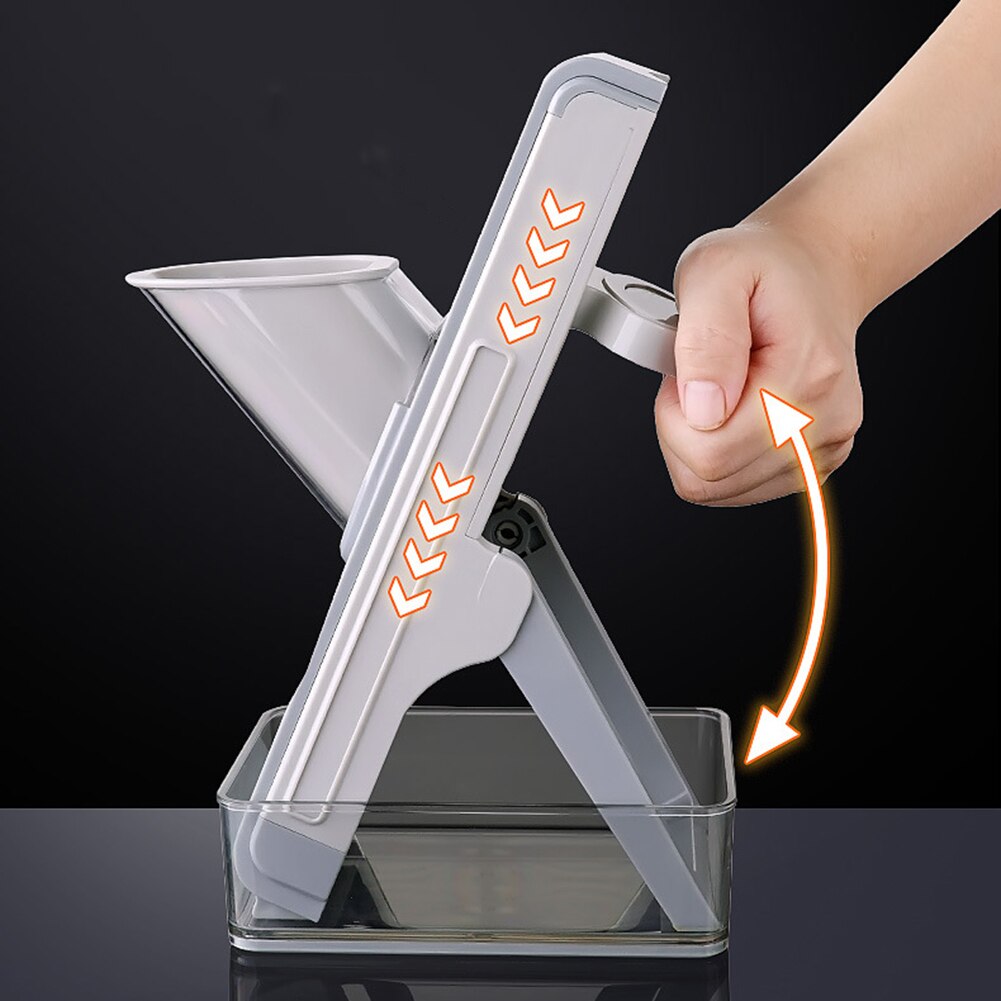 Multifunction Vegetable Cutter Mandoline Slicer All In One Food Chopper Cutter Dicer French Fry Julinner Kitchen Accessories