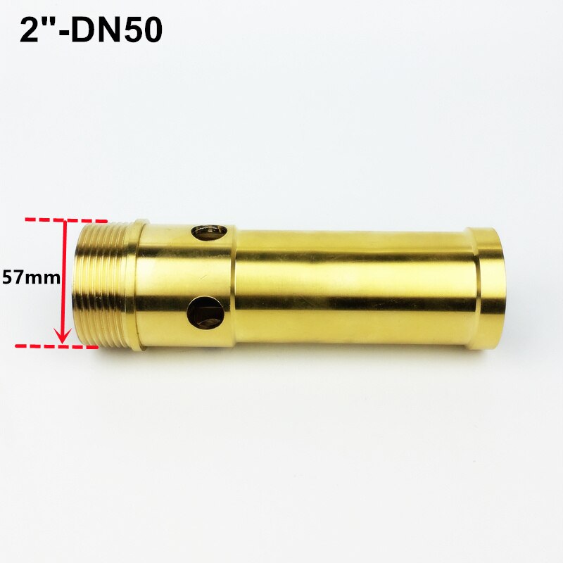 Brass Stainless Steel Spring Bubbling Fountain Nozzle Spray Sprinkler Head 1/2" 3/4" 1": 2 (Brass)