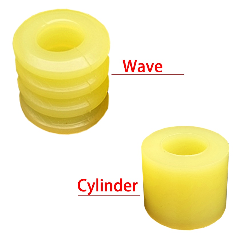 10*20*20 10 x 20 x 20 12*24*24 12 x 24 x 24 polyurethan pu-pin kobling cylinder pakning buffer spjæld fleksibel elastisk bøsning