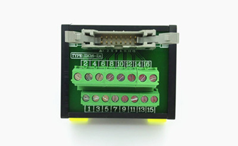 IDC16-ZA relay terminal PLC transfer terminal wiring board transfer board horns relay terminal station acquisition card