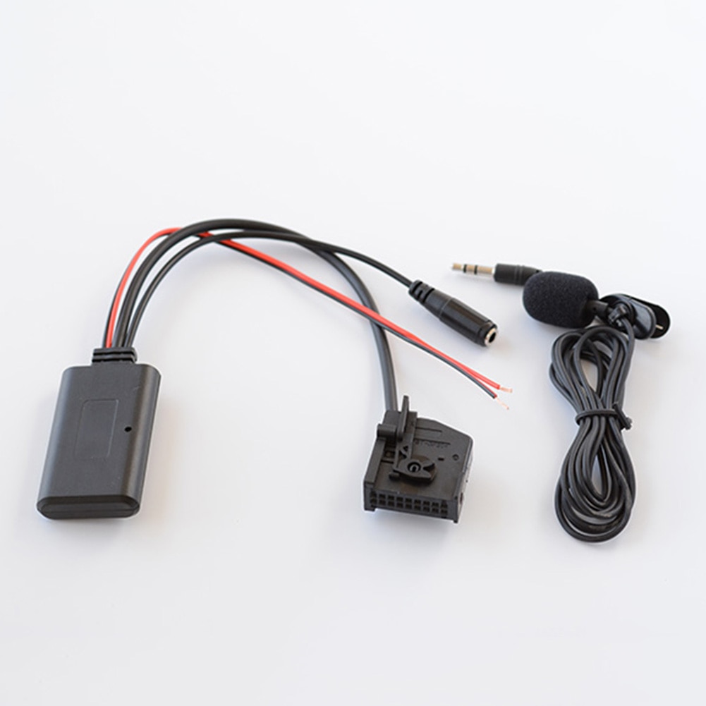 Auto Bluetooth Muziek Ontvanger Aux Adapter Bellen Mic Handsfree Kabel Voor Mercedes Benz Comand 2.0 Aps W203 W209 W211