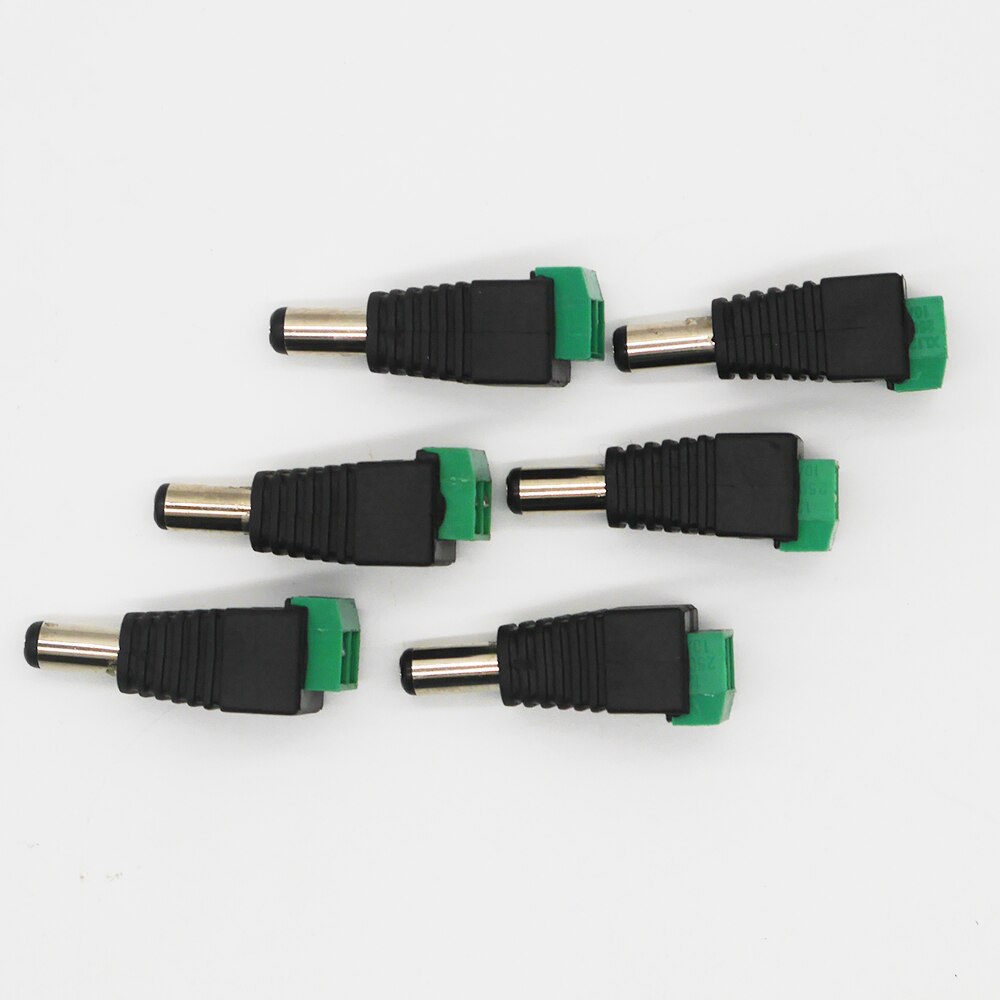 5pcs DC Connector for LED Strip Free Welding LED Strip Adapter Connector Male or Female connector