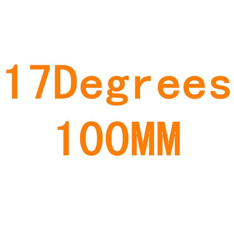 Full Carbon Fiber Mtb Mountainbike Stuurpen 6/17 Graden 31.8Mm Racefiets Carbon Stuurpen Fietsen Onderdelen Fiets stem: 17 degree 100mm