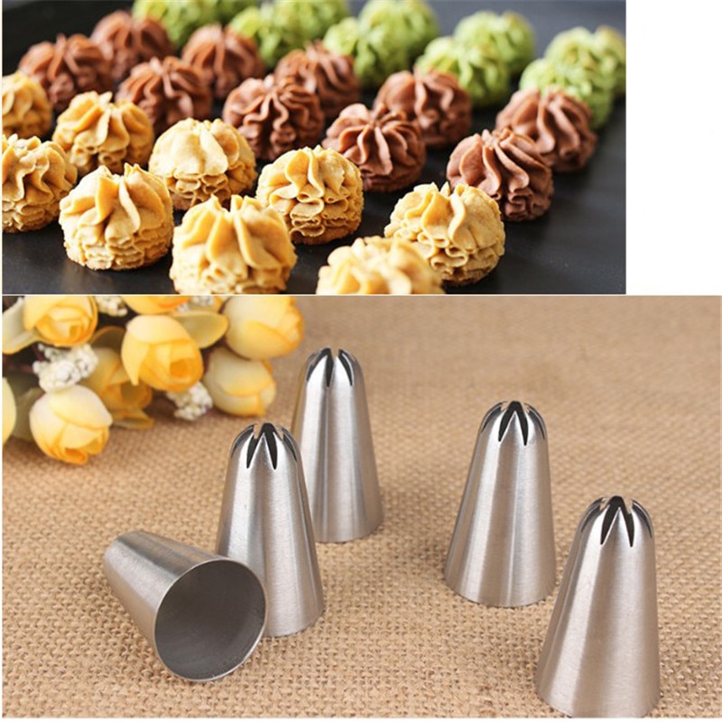 TTLIFE Rose Rvs Sproeier Rose Bloem Piping Tips Nozzles Decoratie voor Cake DIY Icing Piping Nozzles Pastry Tips