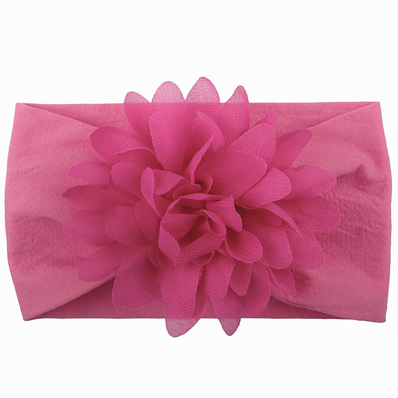 Elastische Kids Haarband Schattige Baby Hoofdbanden Tulband Bloem Pasgeboren Baby Meisje Hoofdbanden Kids Haaraccessoires