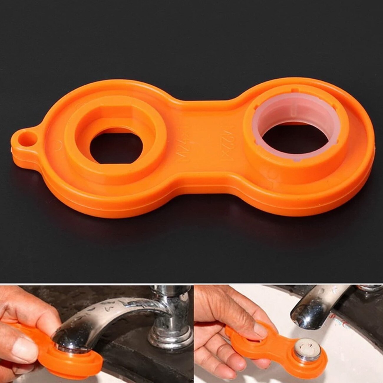 Faucet Aerator Repair Kit Replacement Tool Spanner Plastic Sprinkle Faucet Aerator Tool Spanner Wrench Repair Tool