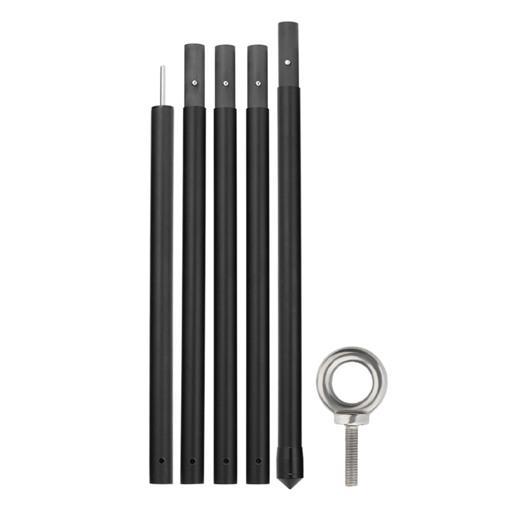 Backyard Events Tarp Canopy Poles Adjustable Camping Poles Adjustable Tarp Rods High Strength Material Lightweight